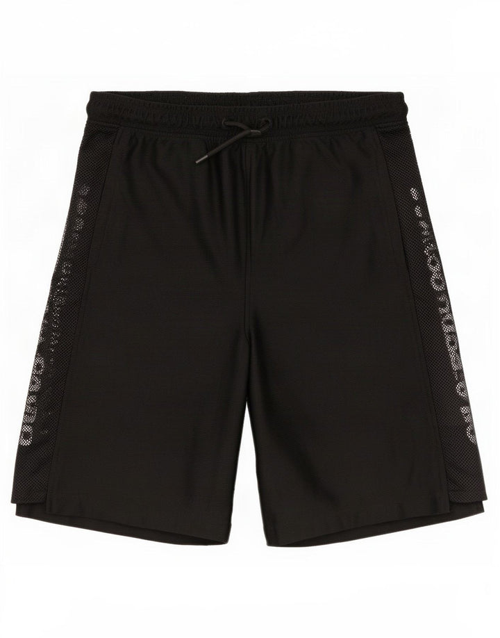 Pantaloncini sportivi grafici Zara da bambino 13-14 anni in poliestere nero