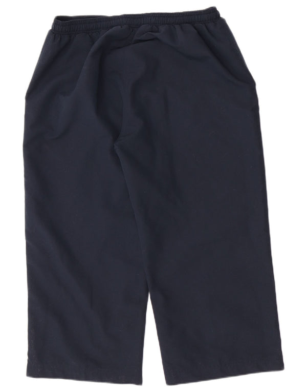 Pantaloni da tuta Reebok da donna Capri UK 10 Small Navy Blue Sports