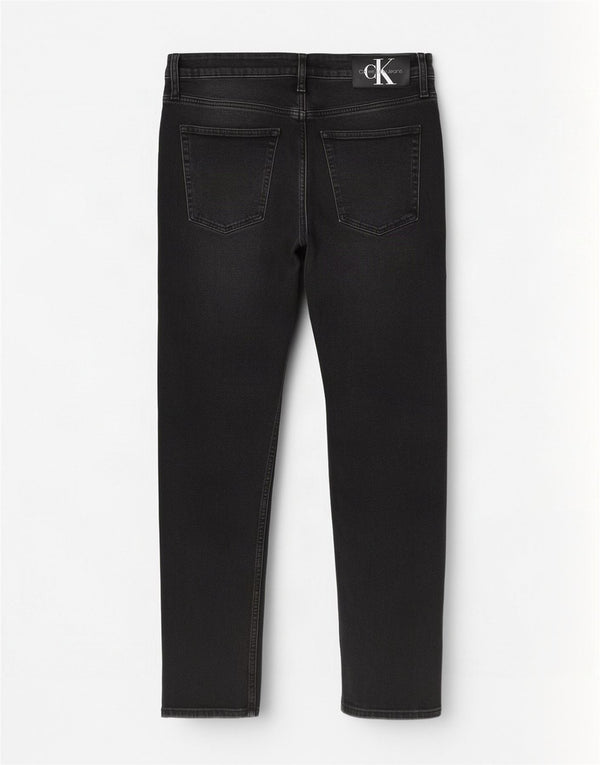 Jeans slim da uomo Calvin Klein W36 L34 cotone grigio