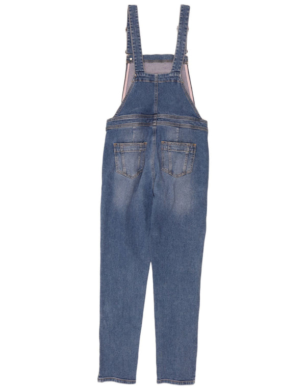 Boden Womens Dungarees Slim Jeans UK 10 Small W30 L28 Blue Cotton