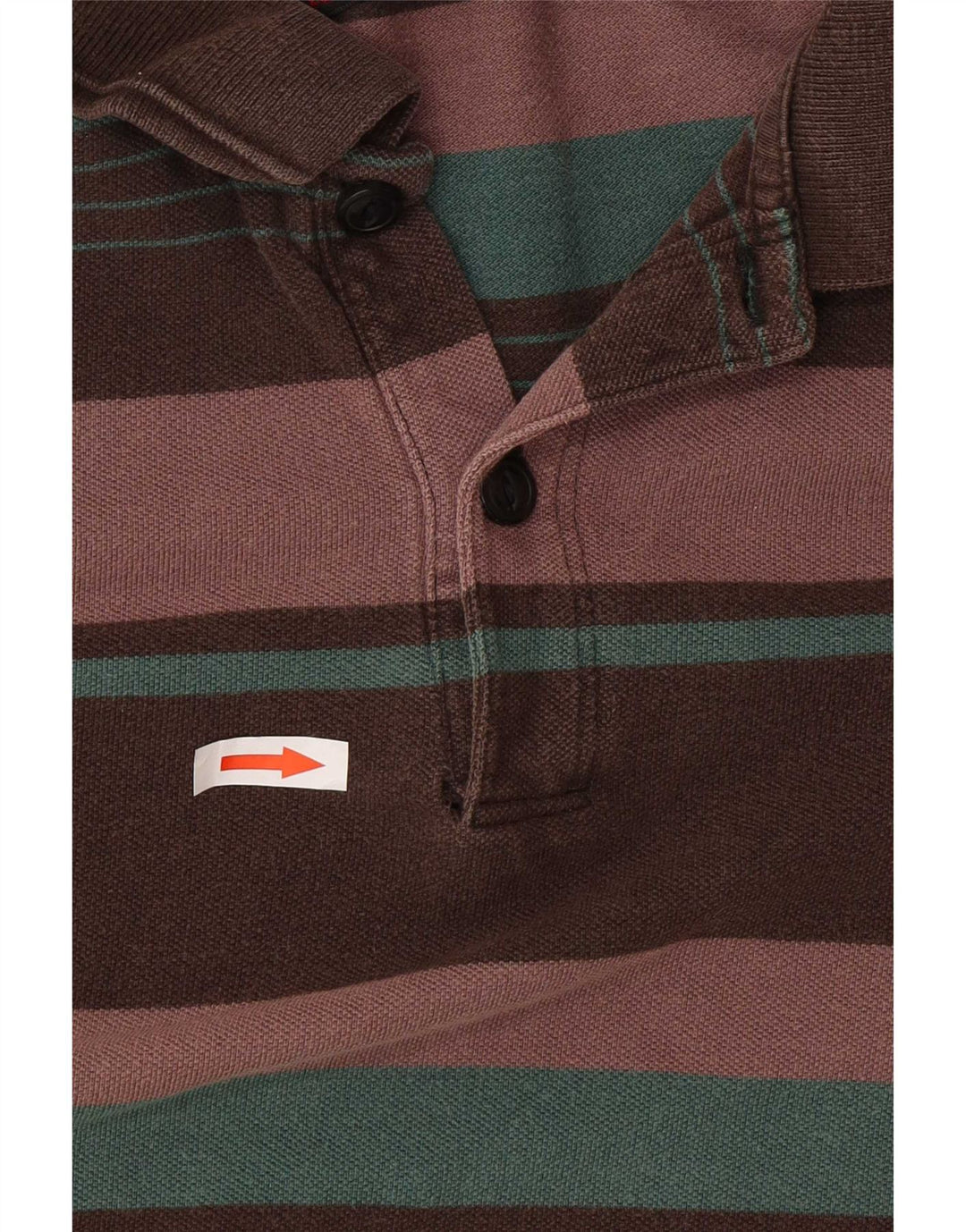 Polo Levi's da uomo a maniche lunghe a righe medie multicolore