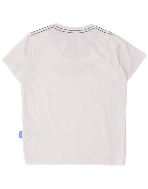 T-shirt grafica per ragazzi Harmont & Blaine 5-6 anni in cotone bianco
