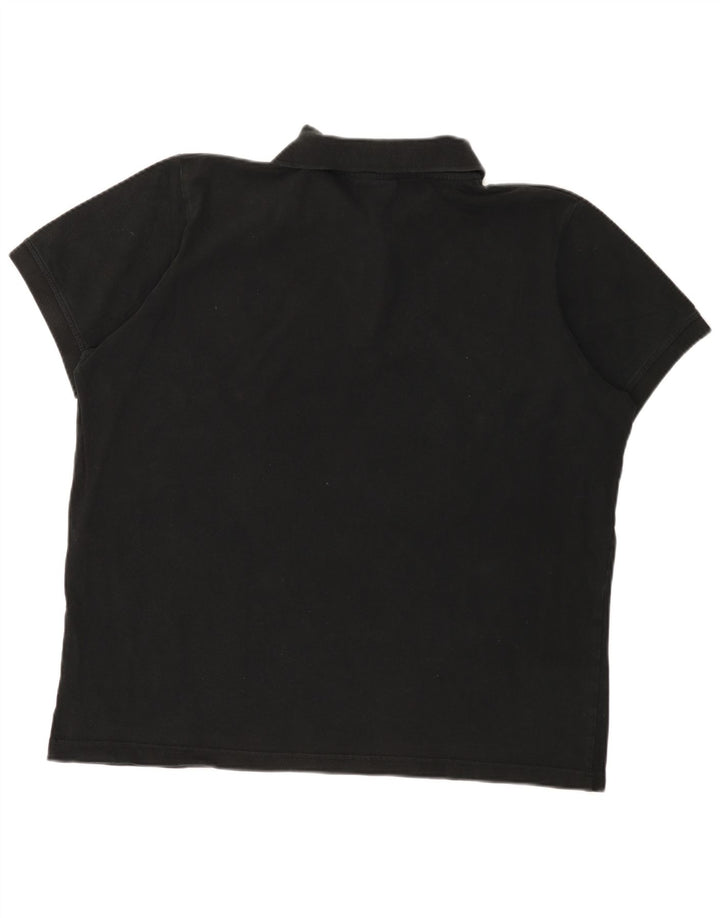 Polo da uomo KAPPA 2XL in cotone nero