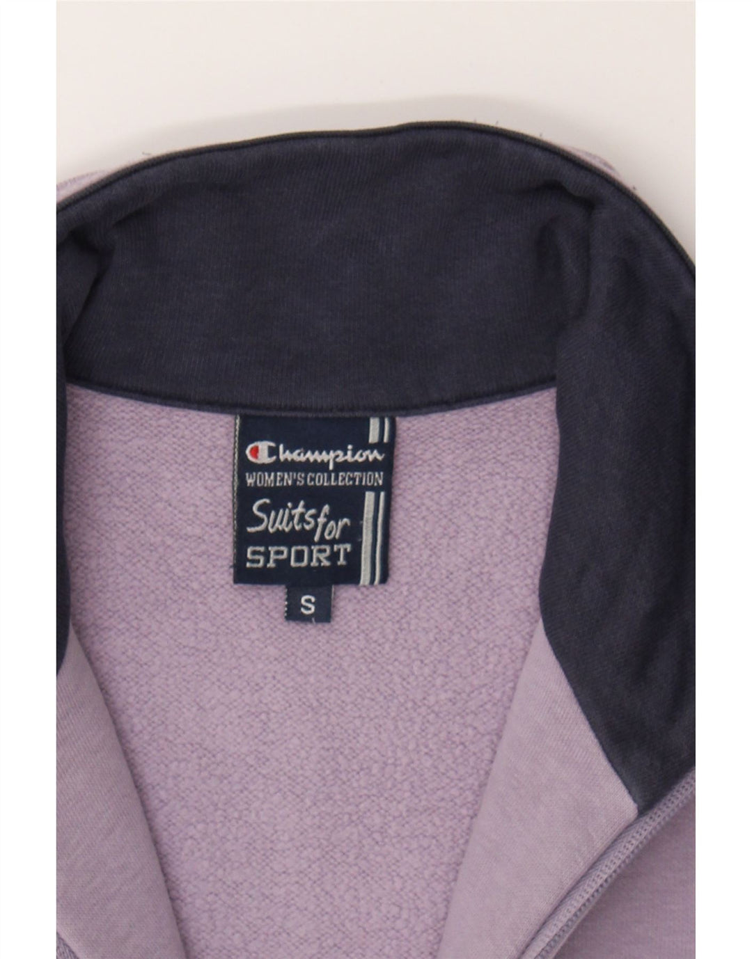 CHAMPION Womens Tracksuit Top Jacket UK 10 Small Purple Vintage Champion and Second-Hand Champion from Messina Hembry 