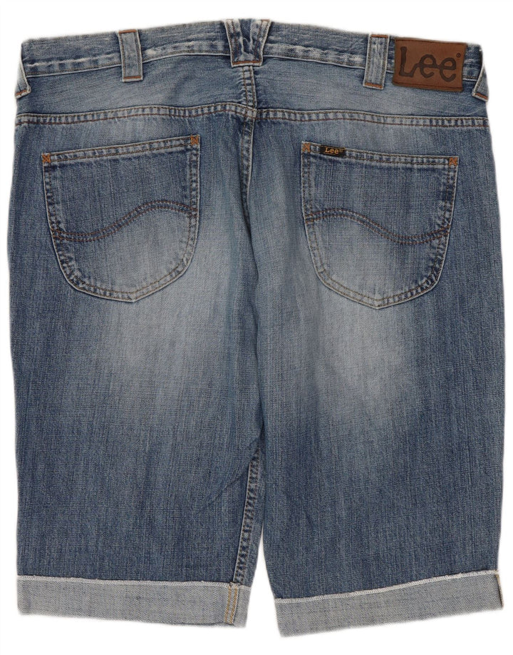 Pantaloncini di jeans Knox da uomo LEE W38 XL in cotone blu