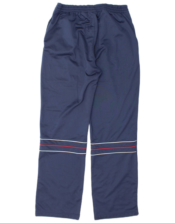 Pantaloni da tuta da uomo Fila grandi in poliestere a righe blu navy