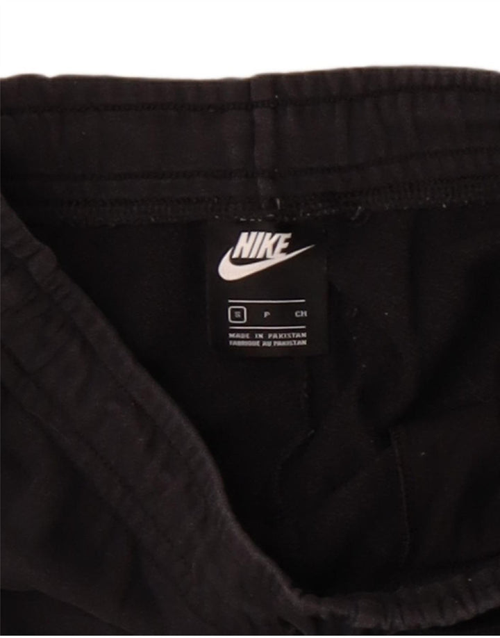 Pantaloni da tuta da uomo Nike Joggers piccoli in cotone nero