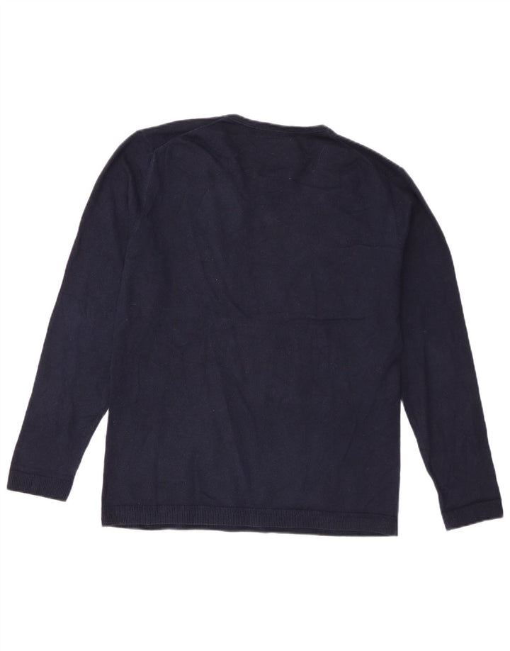 Maglione Zara da bambino con scollo a V 13-14 anni Blu navy