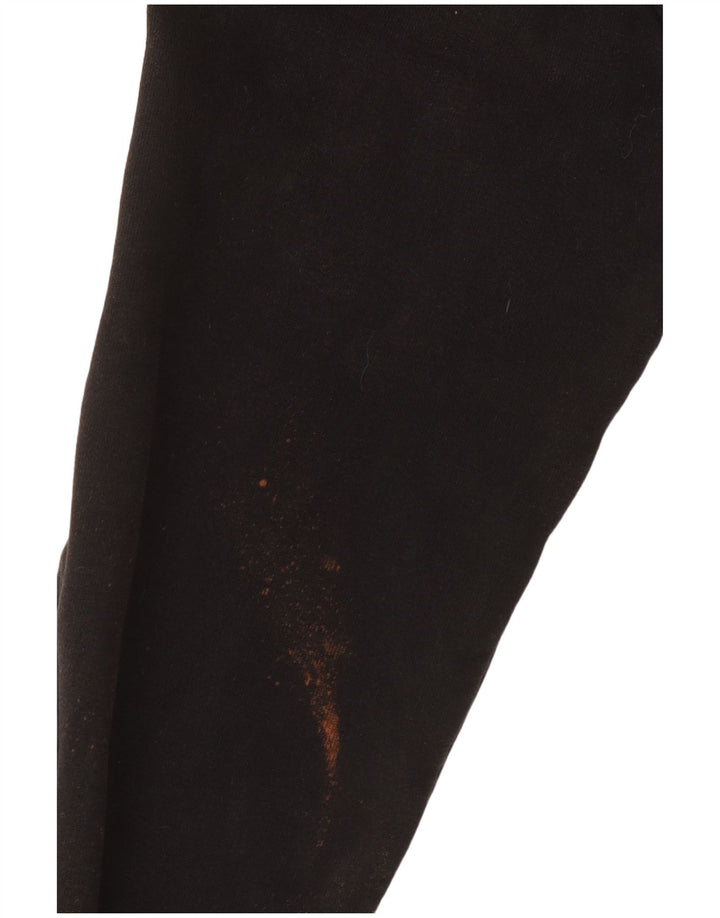 Maglione con cappuccio grafico da uomo Superdry in cotone nero medio