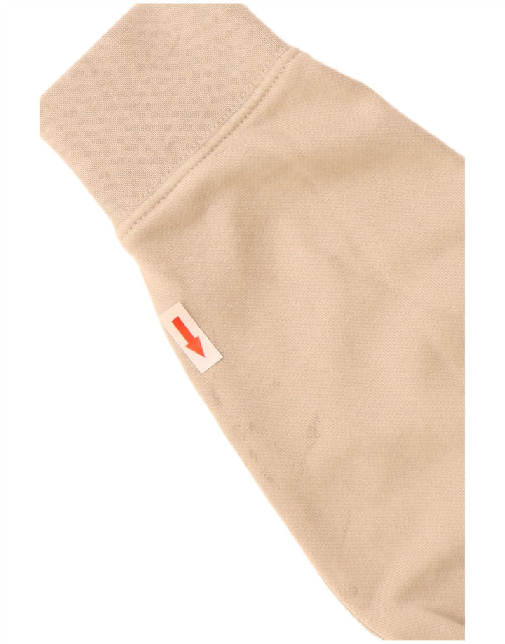 Felpa con cappuccio da uomo Nike in cotone beige medio