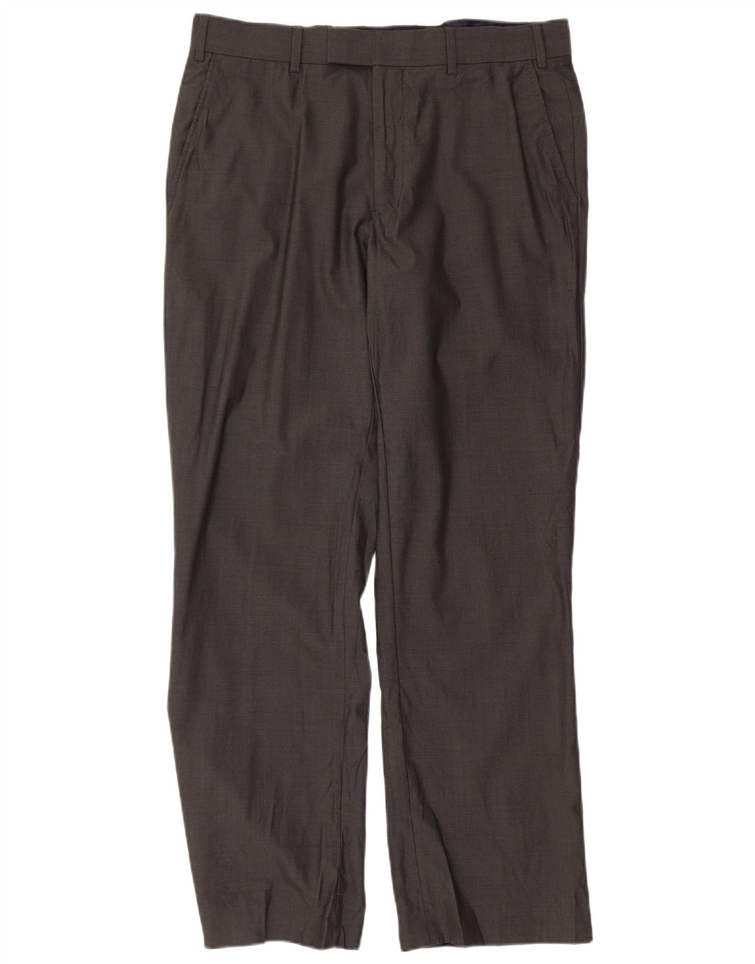 Pantaloni chino dritti da uomo Ted Baker W34 L29 Grigi