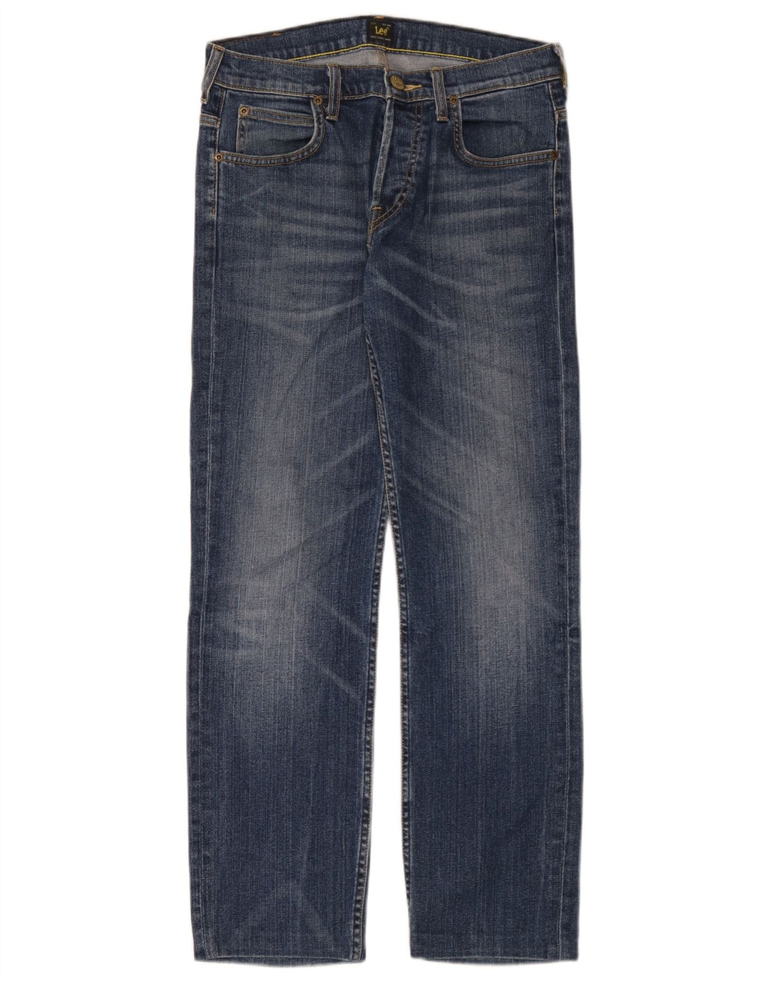 Jeans dritti da uomo Lee Powell W29 L30 cotone blu