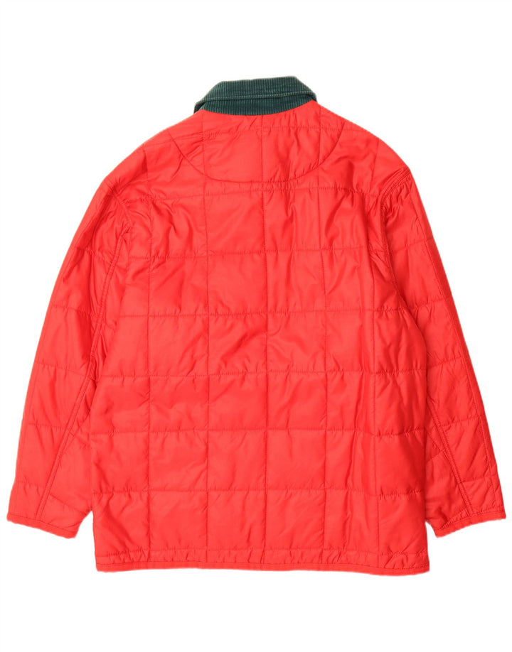 Giacca trapuntata da uomo Diadora UK 38 nylon rosso medio
