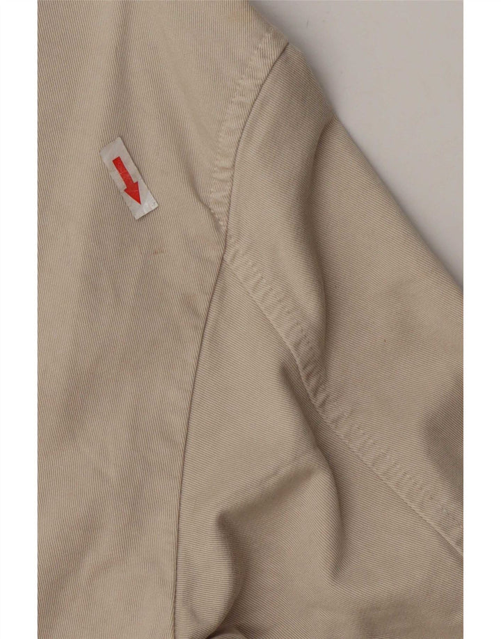 Giubbotto bomber da uomo Benetton UK 38 Cotone beige medio