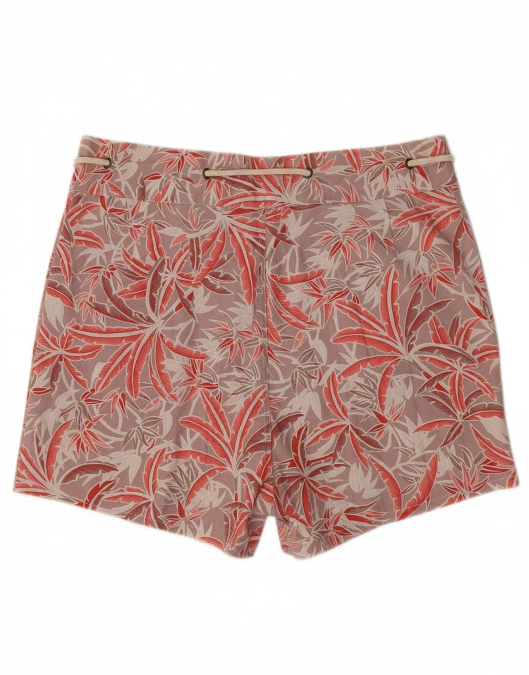 MC ROSS Womens Chino Shorts UK 16 Large  Multicoloured Floral