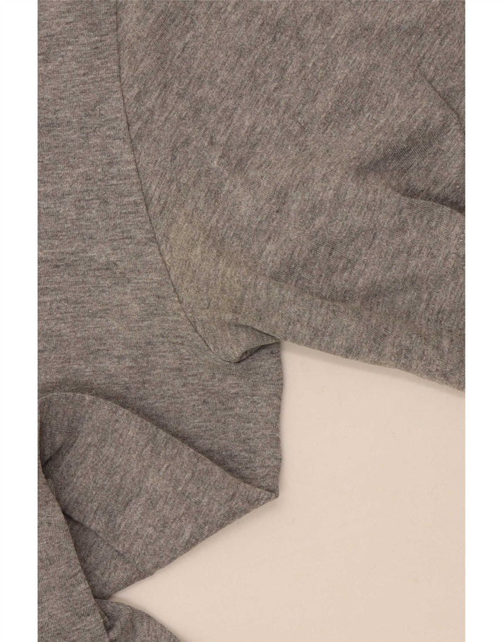 T-shirt grafica Nike da uomo con vestibilità regolare, top grande, grigio chiazzato