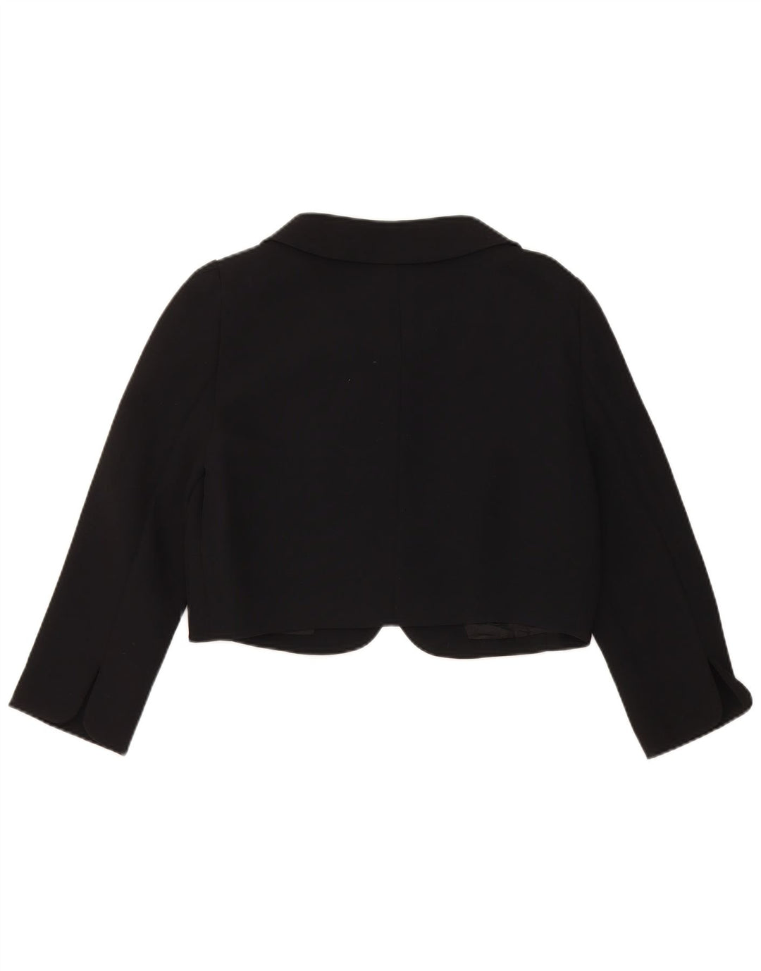 Luisa Spagnoli Giacca Bolero Manica 3/4 da Donna IT 44 Acetato Nero Medio