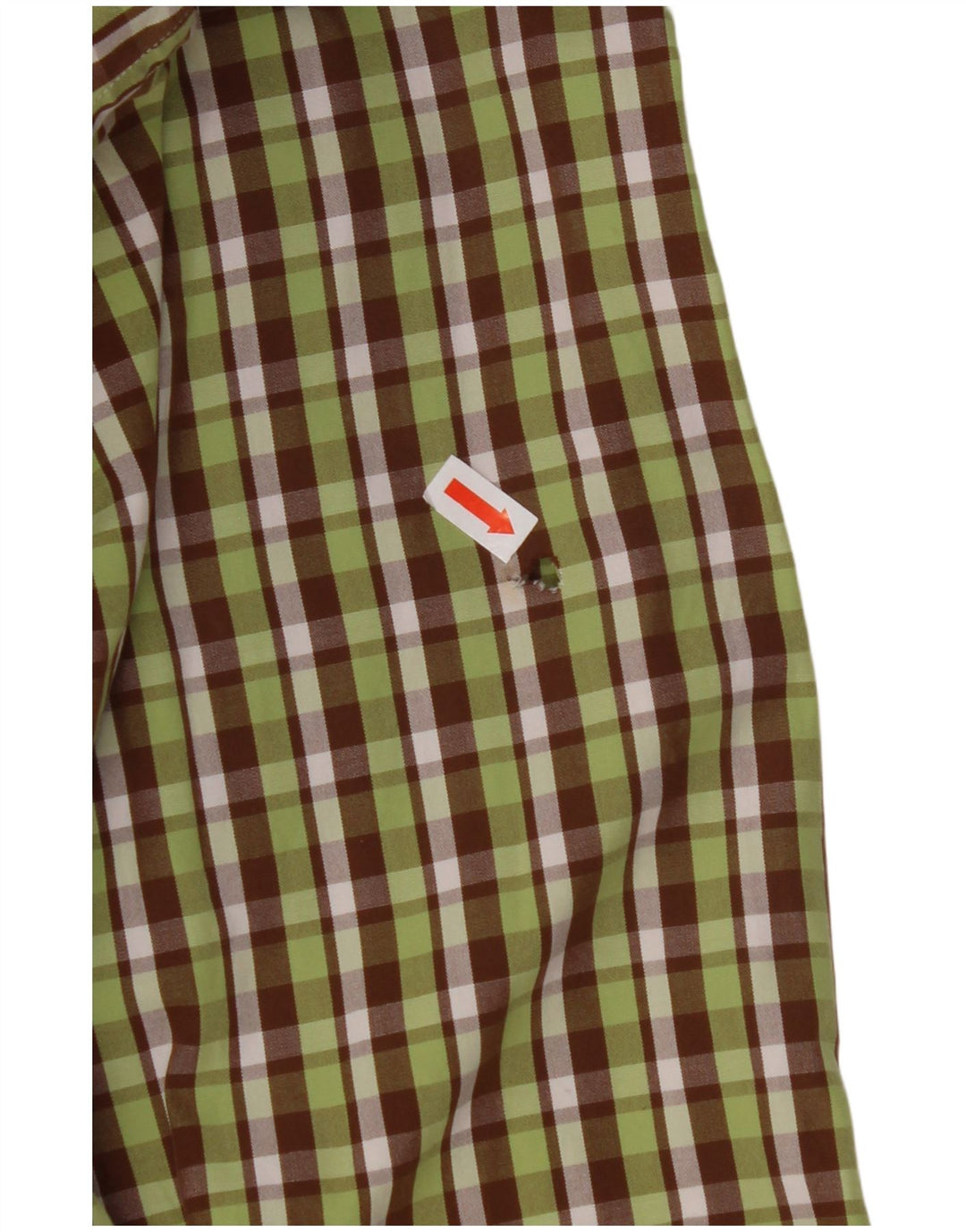 GANT Camicia da uomo in flanella vestibilità regolare in cotone a quadri verde medio