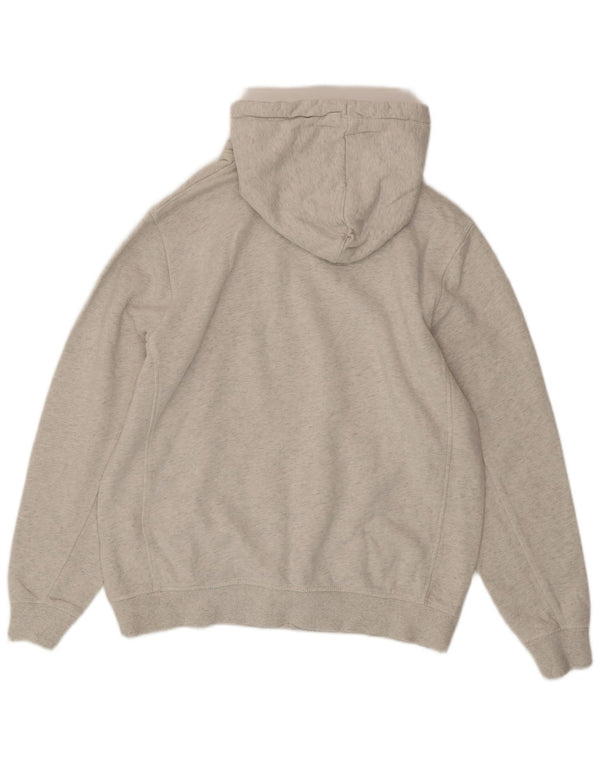 Maglione con cappuccio grafico da uomo Jack Wills, grande cotone chiazzato grigio