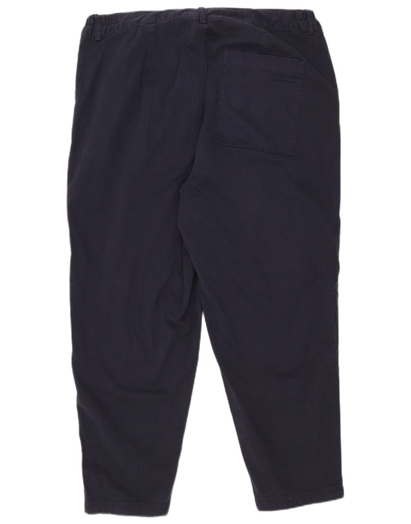 Pantaloni chino slim da uomo Barbour W38 L27 cotone blu navy
