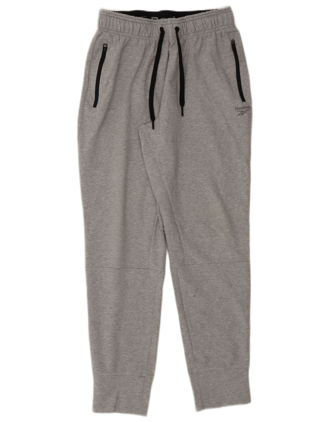 Pantaloni da tuta da uomo Reebok Joggers Small in cotone grigio