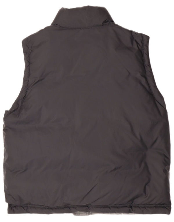 Gilet imbottito reversibile da uomo Champion UK 40 Large Nero in poliammide