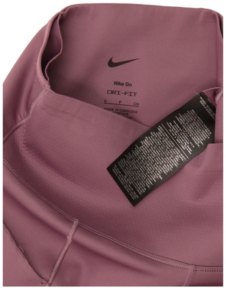 Leggings Nike Dri Fit da donna UK 8 piccoli in nylon rosa
