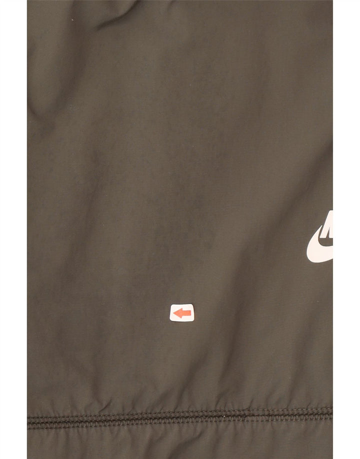 Pantaloni da tuta da uomo Nike Large in cotone color block verde
