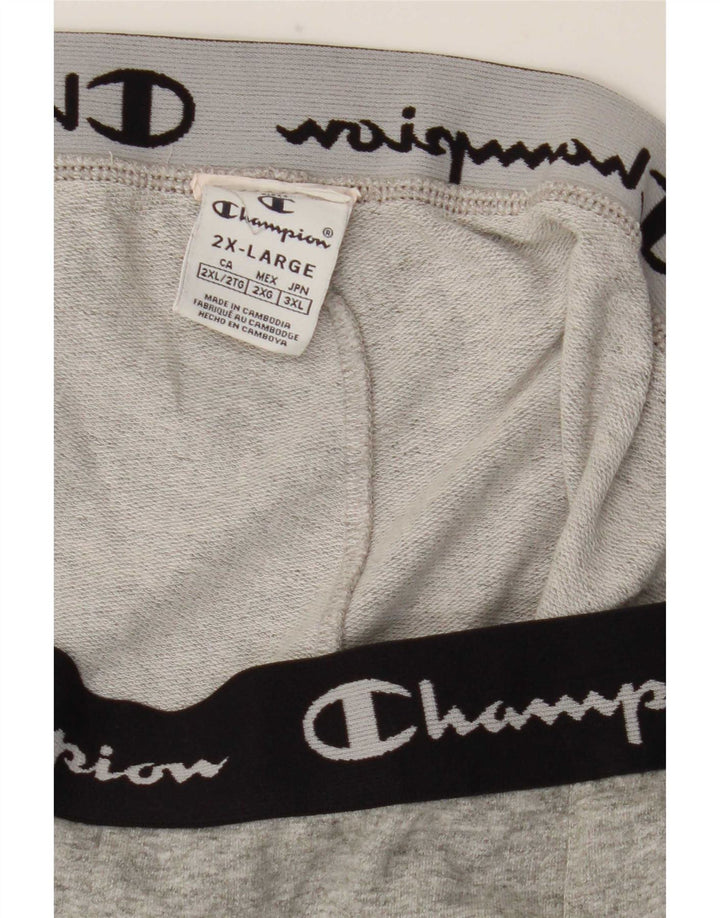 Pantaloni da tuta con grafica da donna Champion 2XL Grigio Colourblock