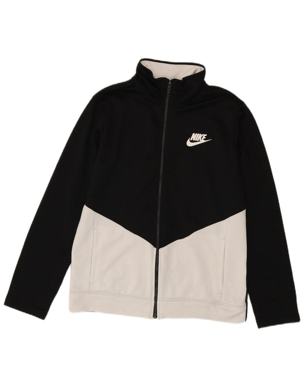 Giacca da tuta da ragazzo Nike 13-14 anni XL Poliestere color block nero