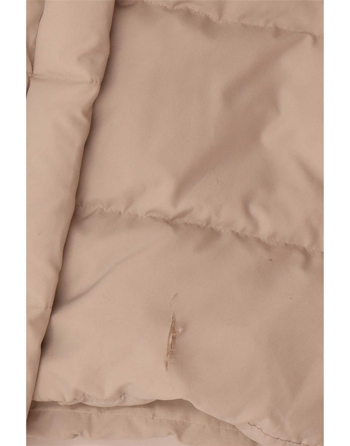 Cappotto imbottito oversize da donna Ellesse UK 14 Poliestere beige medio