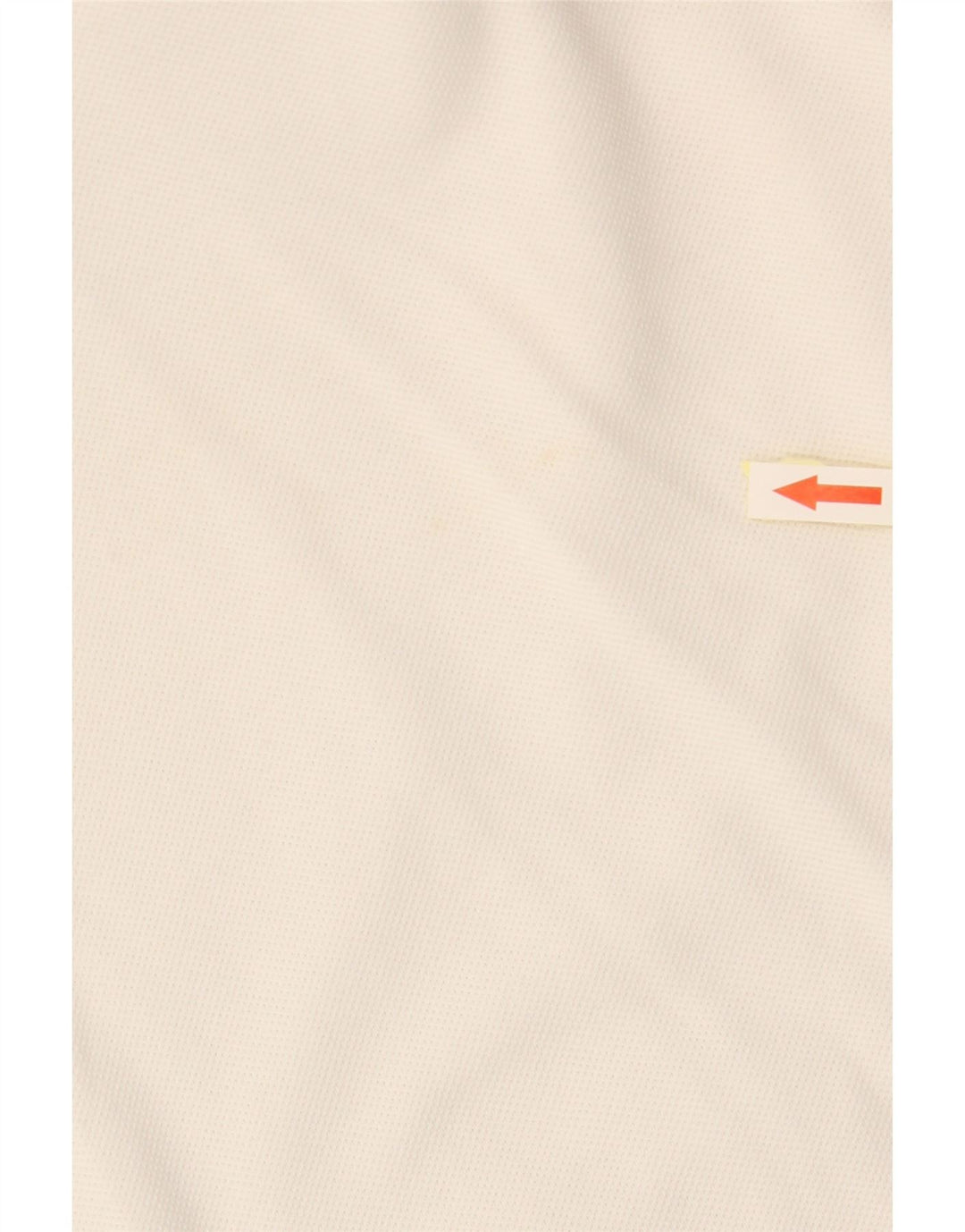 Polo BURBERRY da donna BRIT UK 12 cotone bianco sporco medio