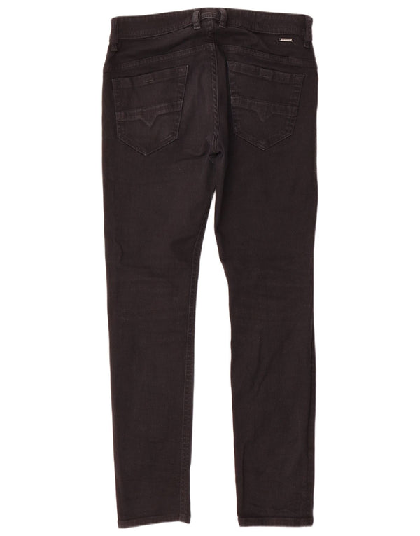 Jeans skinny sottili Thommer da donna Diesel W30 L30 cotone nero
