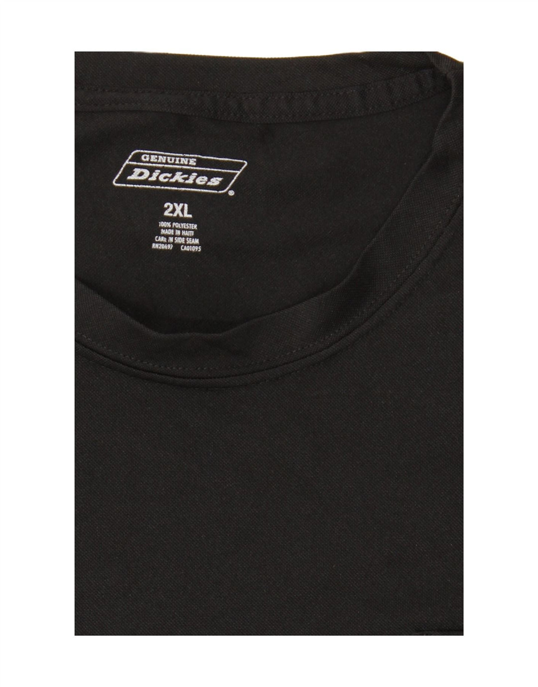 T-shirt da uomo Dickies Top 2XL poliestere nero