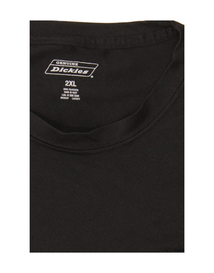 T-shirt da uomo Dickies Top 2XL poliestere nero