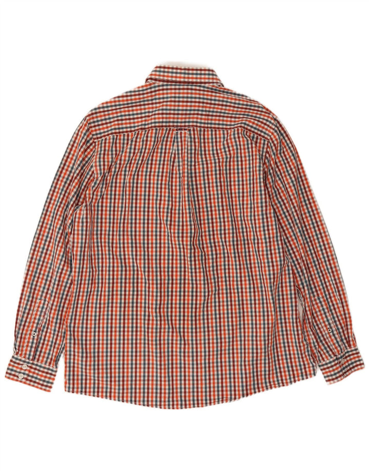 Crew Clothing Camicia da uomo dalla vestibilità classica XL in cotone a quadretti multicolore
