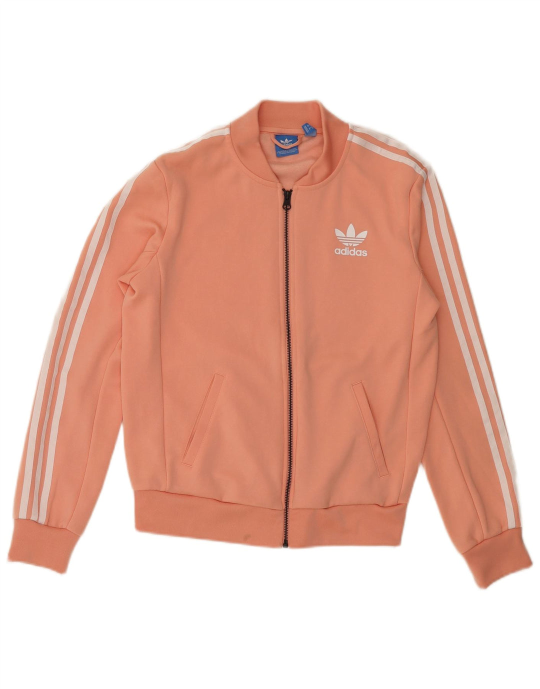Giacca da ginnastica grafica da donna Adidas UK 8 Small Pink Poliestere