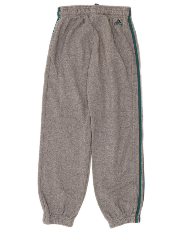 Pantaloni da tuta con grafica Adidas da ragazzo, pantaloni da jogging, 11-12 anni, grigio screziato