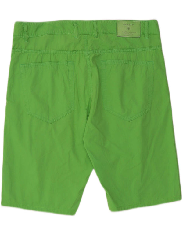 GANT Mens Tyler Regular Fit Casual Shorts W36 Large Green Cotton