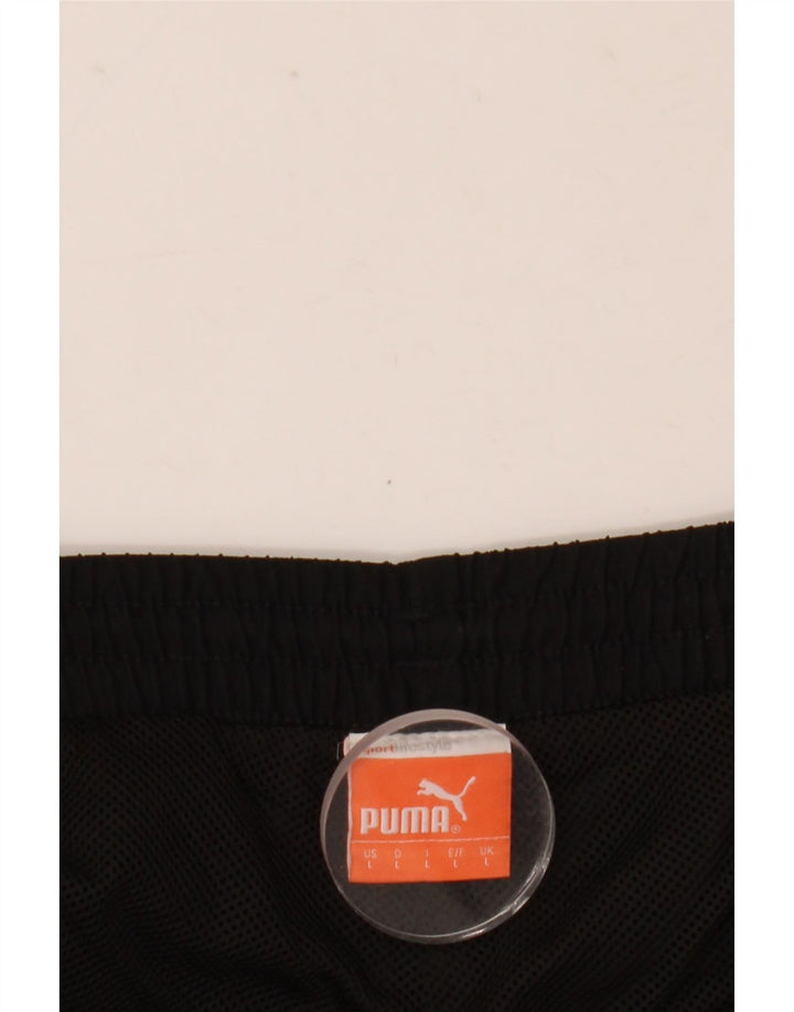 Pantaloni della tuta da uomo Puma Large neri