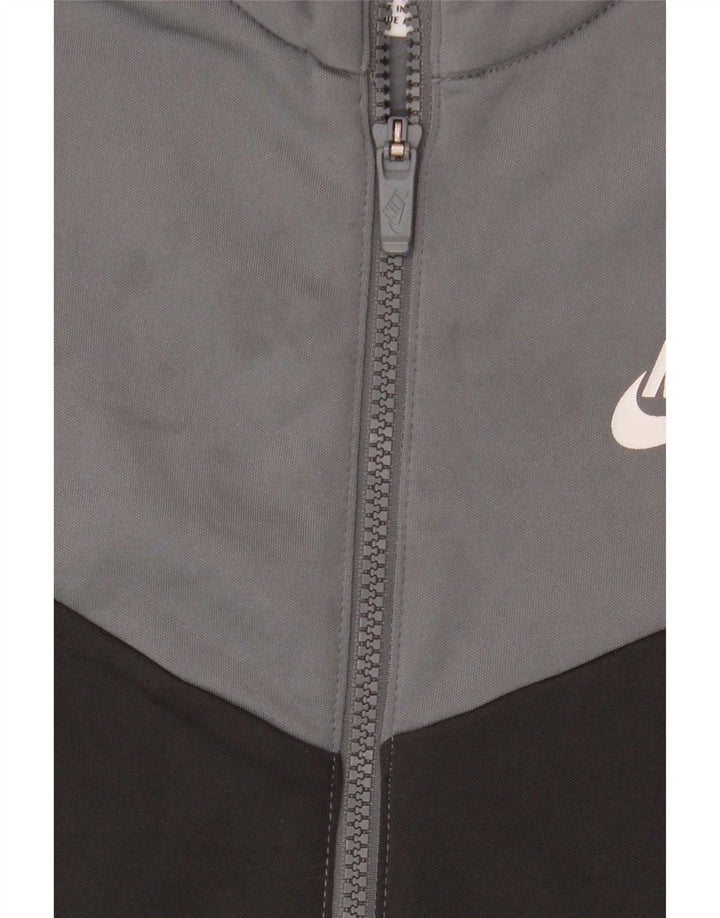 Giacca da tuta grafica Nike da ragazzo, 8-9 anni, piccola, colore grigio