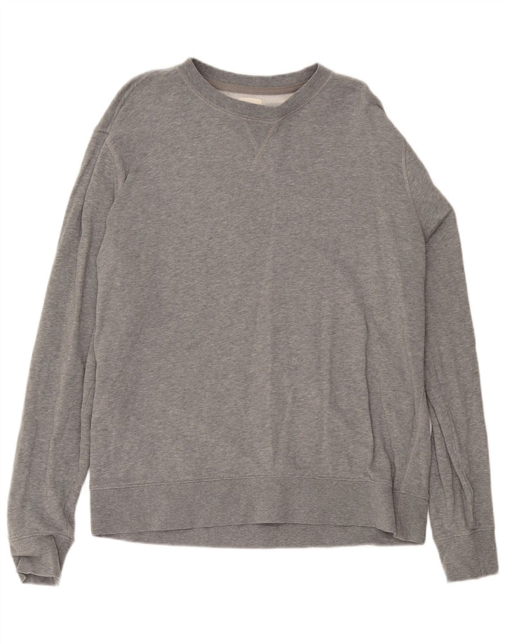 Felpa da uomo Marks & Spencer maglione XL cotone grigio