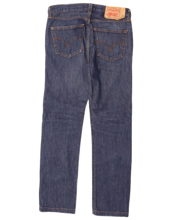 Levi's Uomo 501 Jeans dritti W31 L34 Cotone blu navy