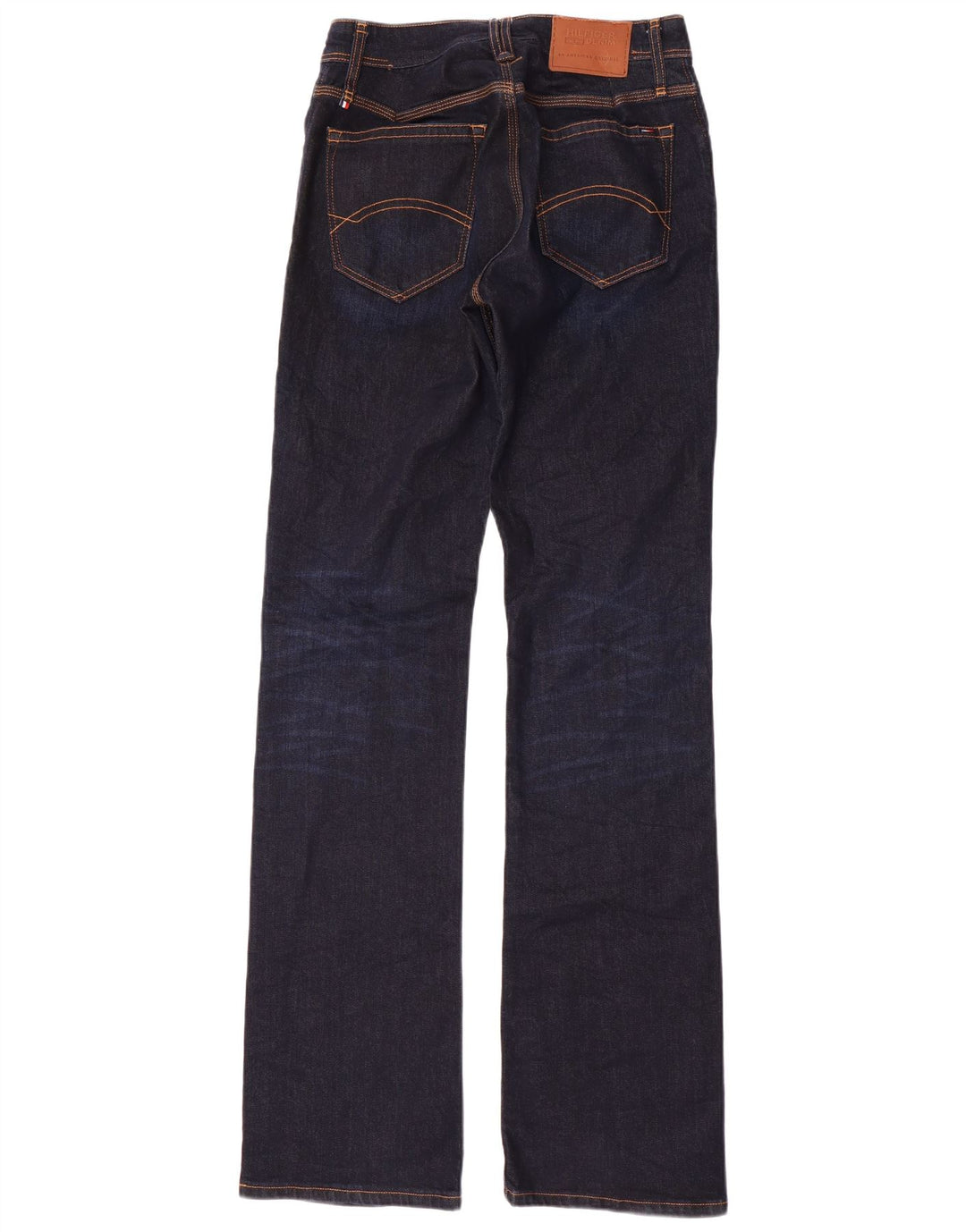 Jeans bootcut da donna Tommy Hilfiger W30 L39 cotone blu navy