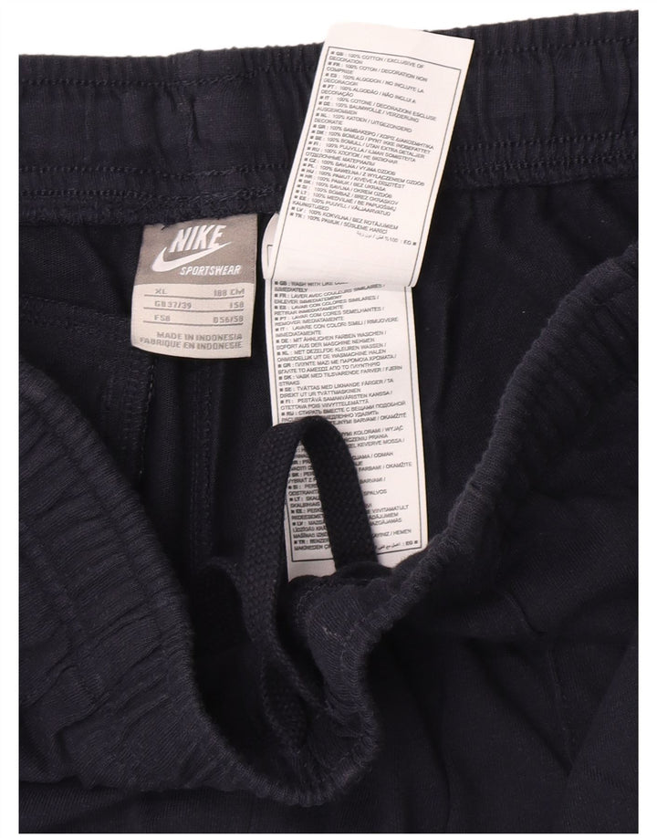Pantaloncini sportivi Nike da uomo XL in cotone blu navy