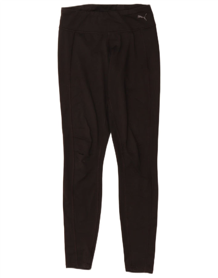 Leggings PUMA da donna UK 8 Small nylon nero