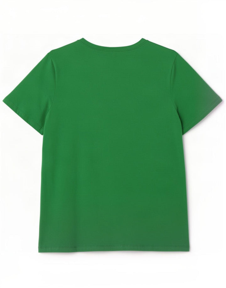 Camicetta da donna Zara Top UK 16 grande cotone verde