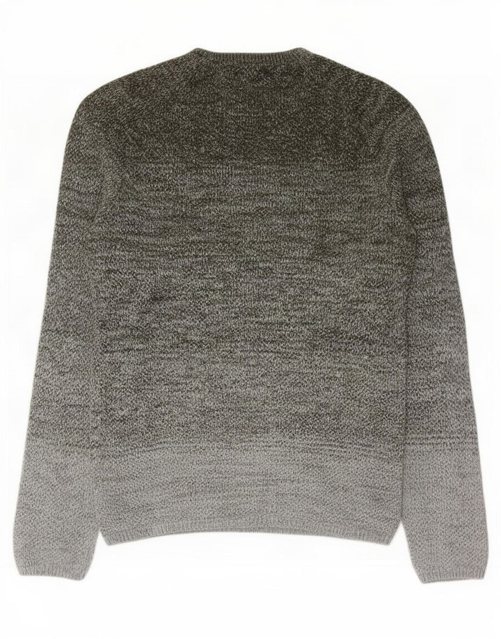 Jack & Jones Maglione da uomo con scollo a barca grande kaki screziato