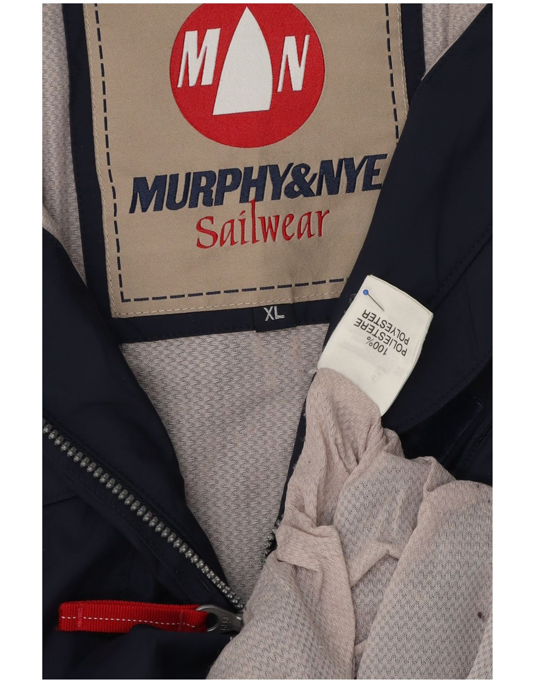 Giacca utility da uomo Murphy & Nye UK 42 XL Poliestere blu navy