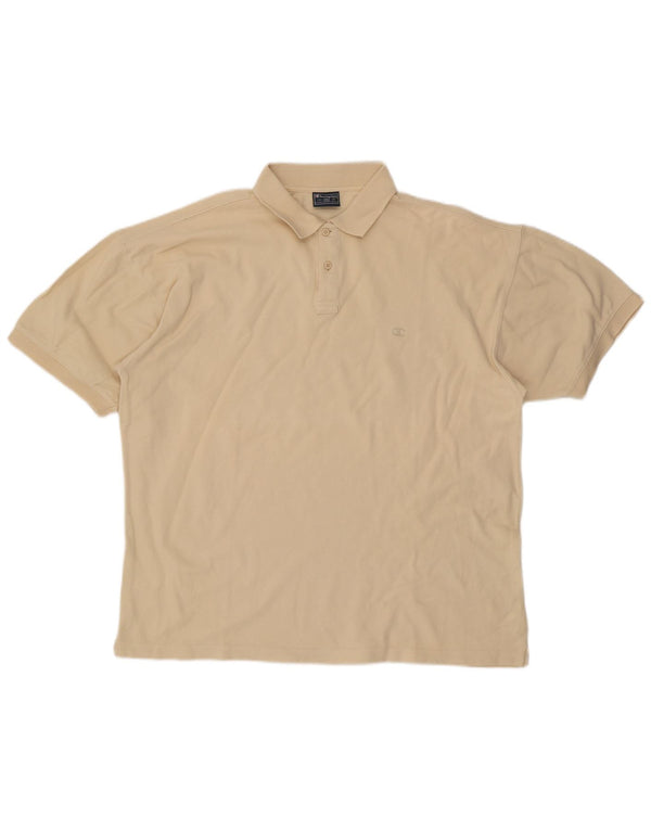 Polo da uomo Champion 2XL cotone beige